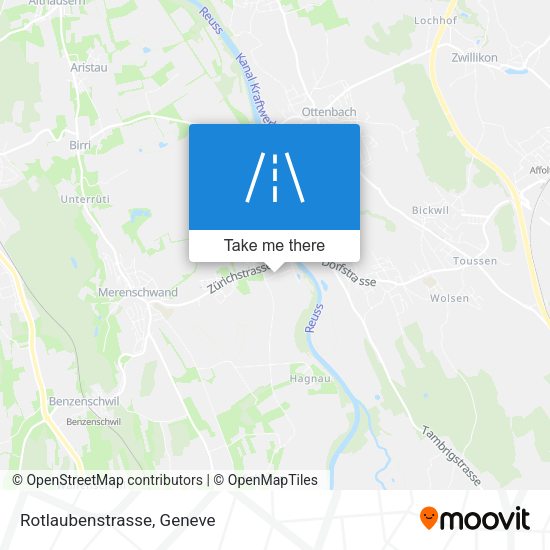 Rotlaubenstrasse map
