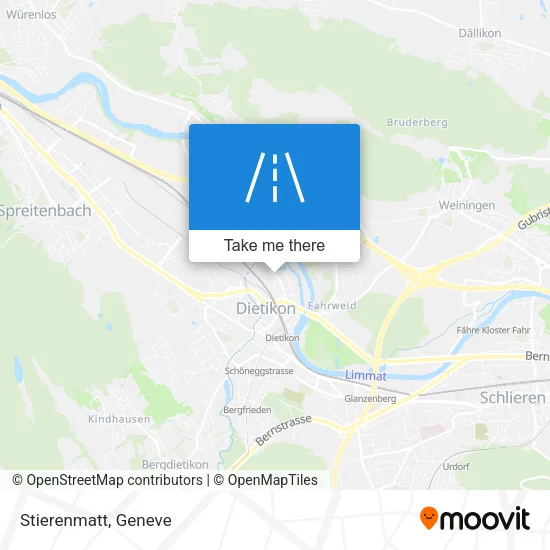 Stierenmatt map