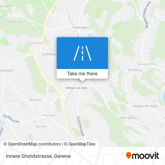 Innere Grundstrasse map