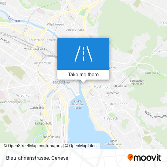 Blaufahnenstrasse map