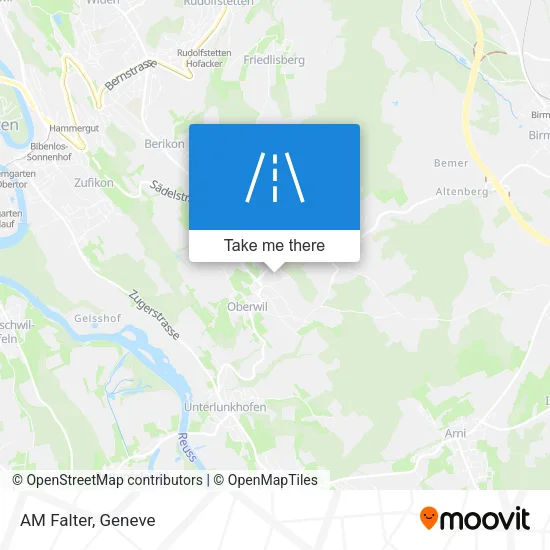 AM Falter map