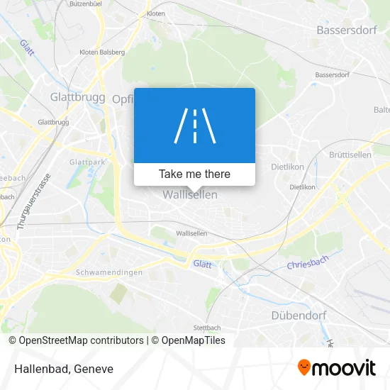 Hallenbad map