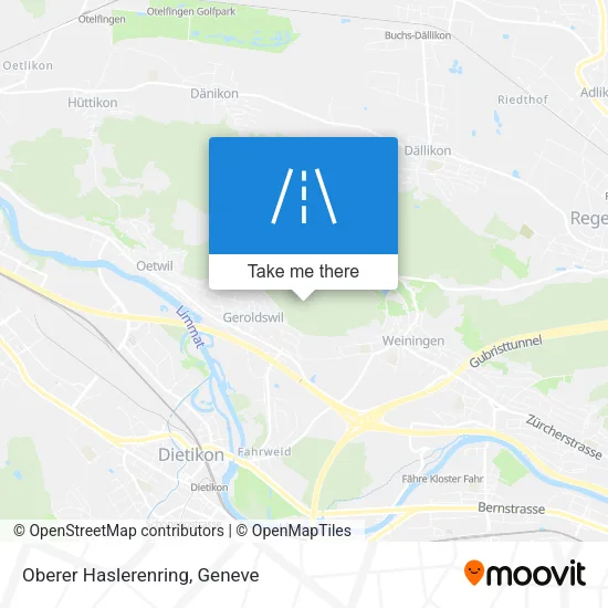 Oberer Haslerenring map