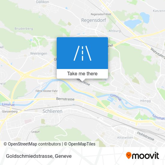 Goldschmiedstrasse map