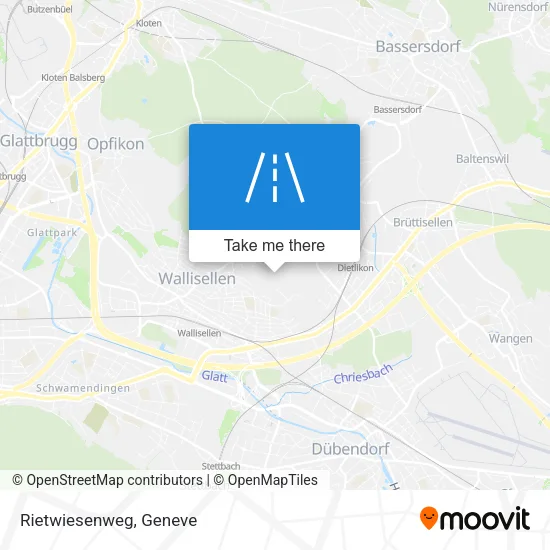 Rietwiesenweg map