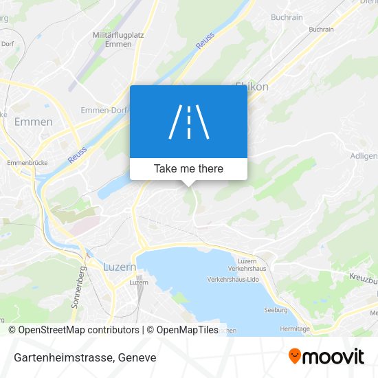 Gartenheimstrasse map