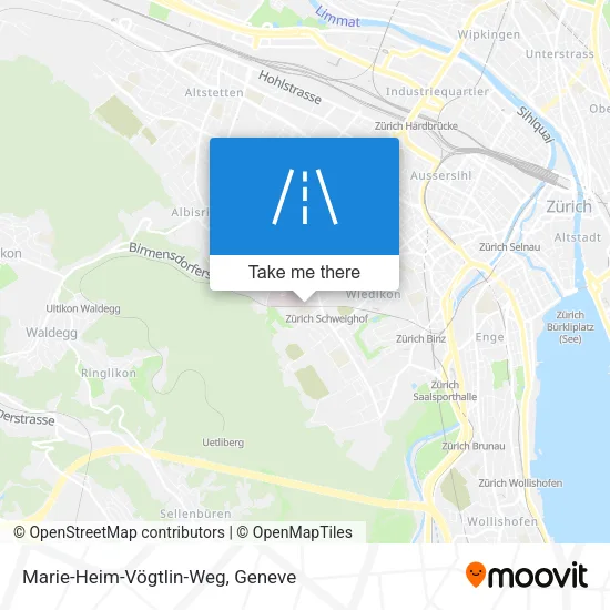 Marie-Heim-Vögtlin-Weg map