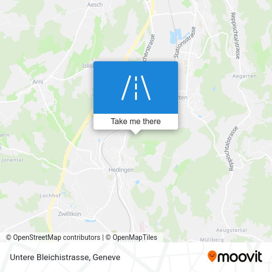 Untere Bleichistrasse map