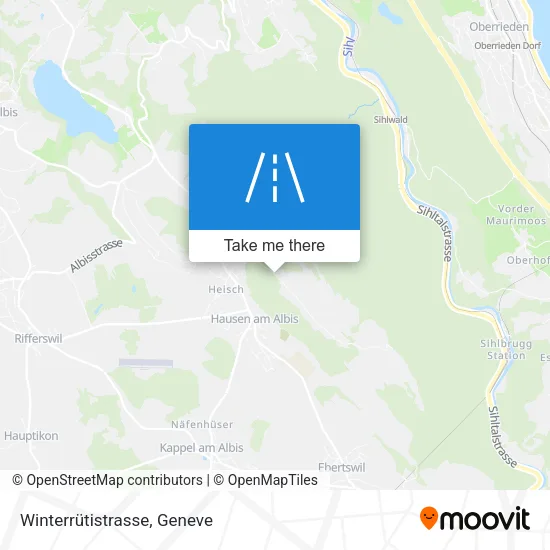 Winterrütistrasse map