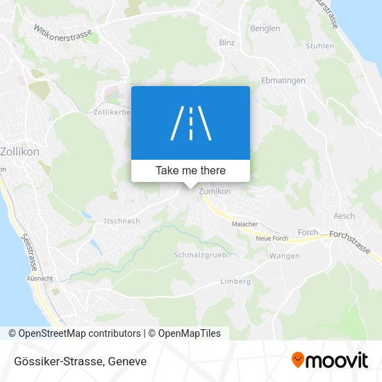 Gössiker-Strasse map