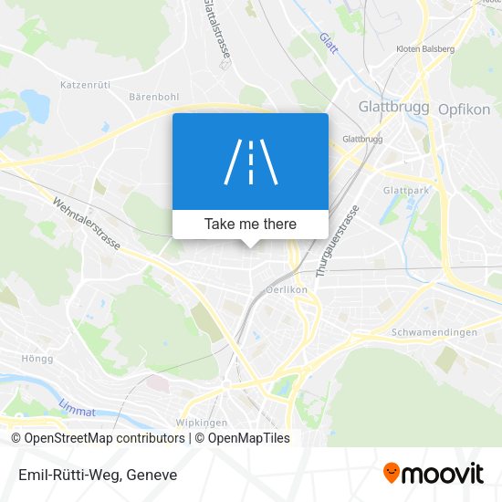 Emil-Rütti-Weg map