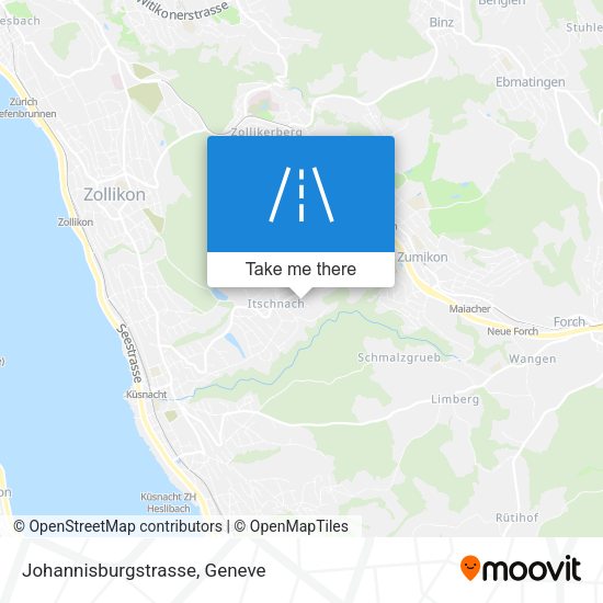 Johannisburgstrasse map