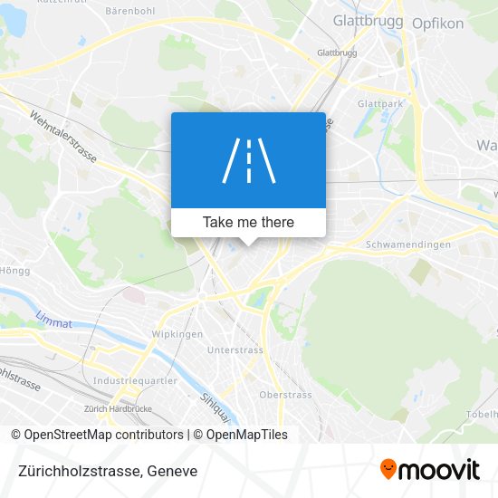 Zürichholzstrasse map