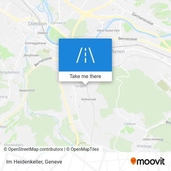 Im Heidenkeller plan