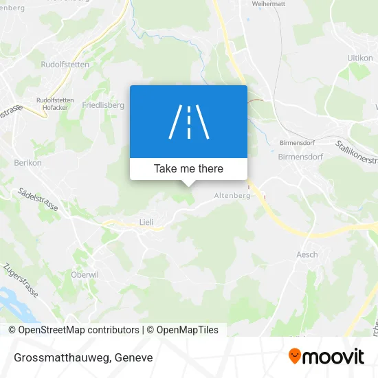 Grossmatthauweg map