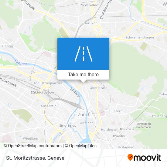 St. Moritzstrasse map