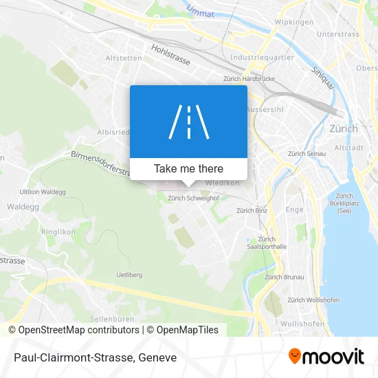 Paul-Clairmont-Strasse map
