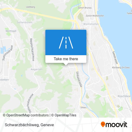 Schwarzbächliweg map