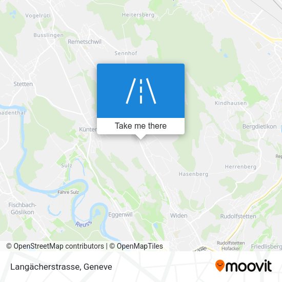 Langächerstrasse map
