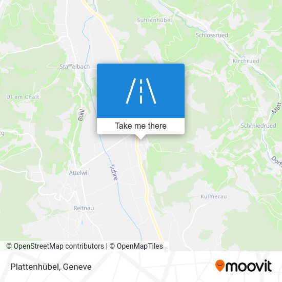 Plattenhübel map