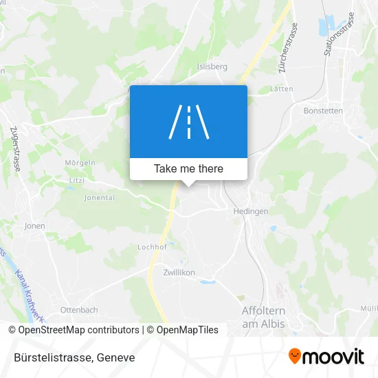 Bürstelistrasse map