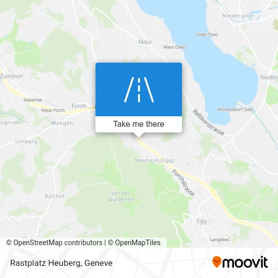 Rastplatz Heuberg map