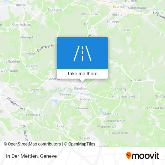 In Der Mettlen map