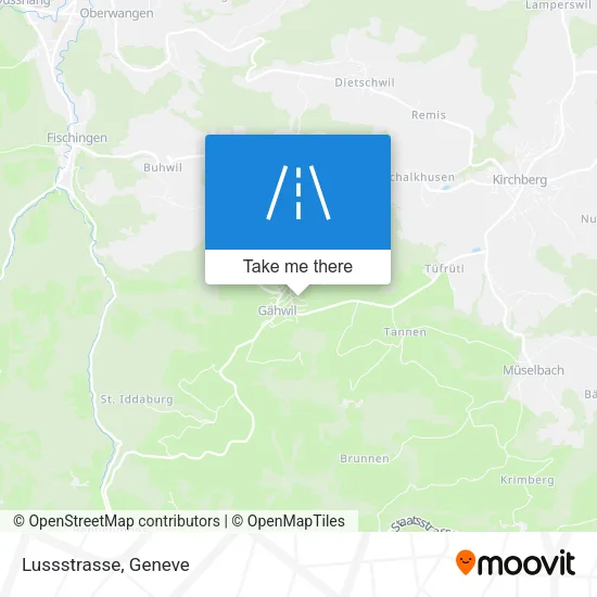Lussstrasse map