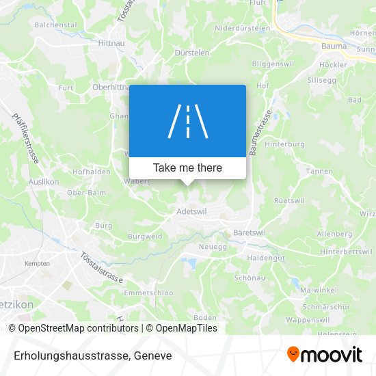 Erholungshausstrasse map