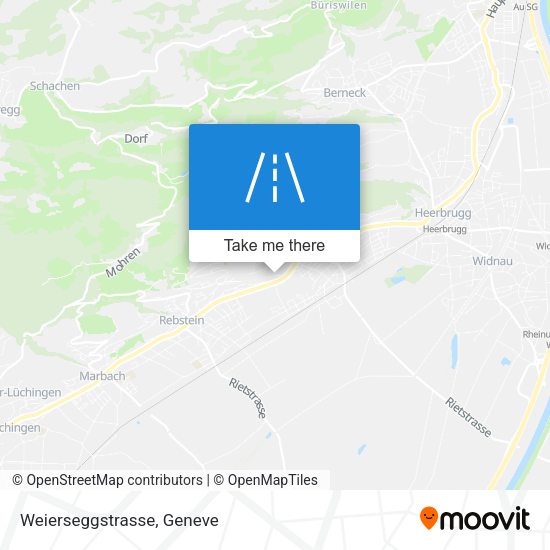 Weierseggstrasse map