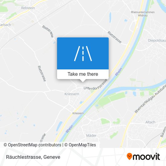 Räuchlestrasse map