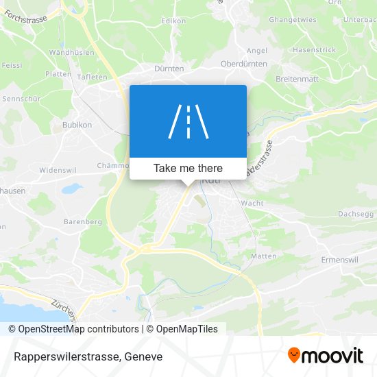 Rapperswilerstrasse map