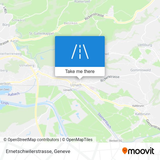 Ernetschwilerstrasse map