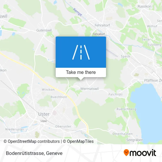 Bodenrütistrasse map