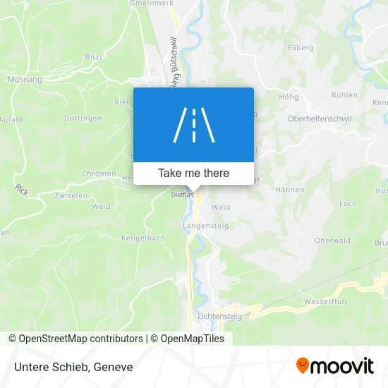 Untere Schieb map