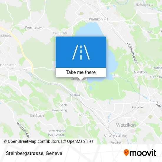 Steinbergstrasse map