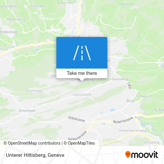 Unterer Hiltisberg map