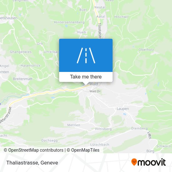 Thaliastrasse map