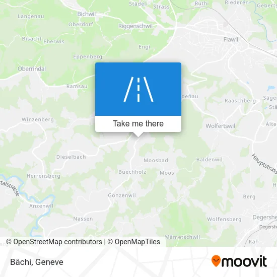 Bächi map