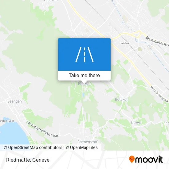 Riedmatte map