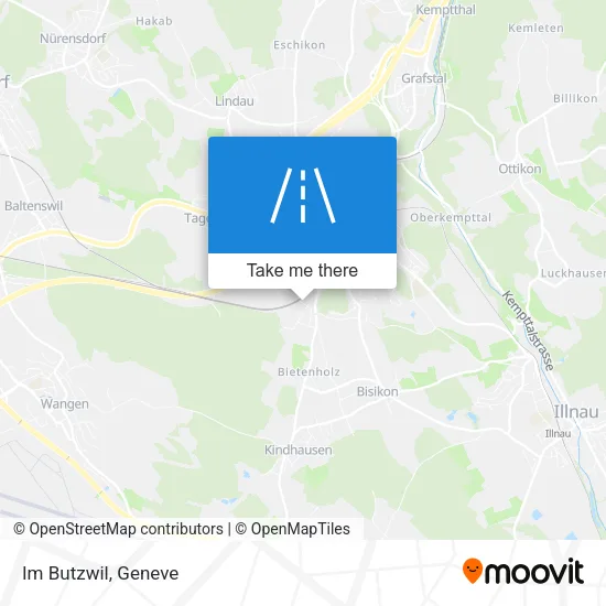 Im Butzwil map
