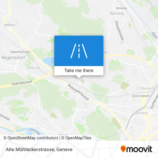 Alte Mühlackerstrasse map
