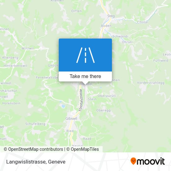 Langwislistrasse map