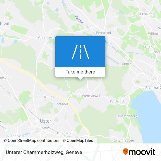 Unterer Chammerholzweg map