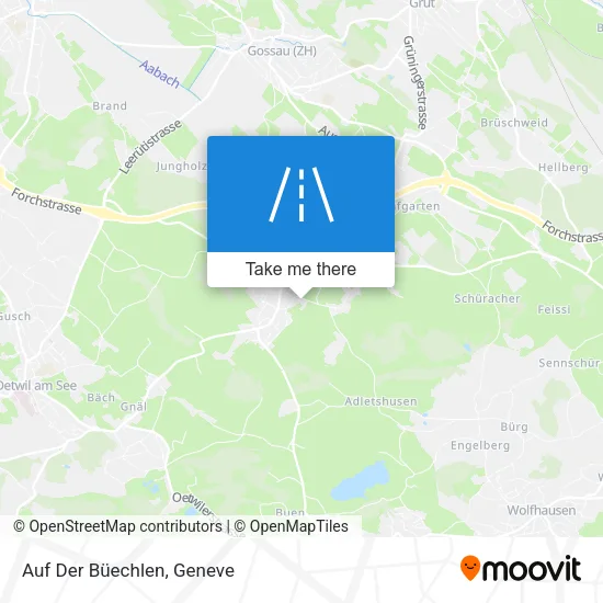 Auf Der Büechlen map