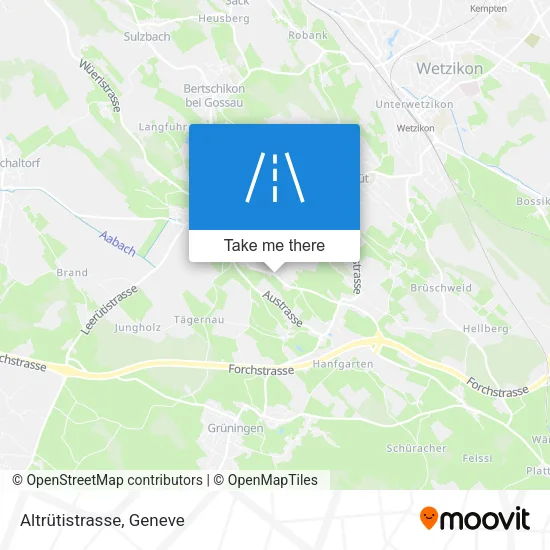 Altrütistrasse map