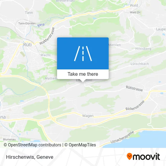 Hirschenwis map