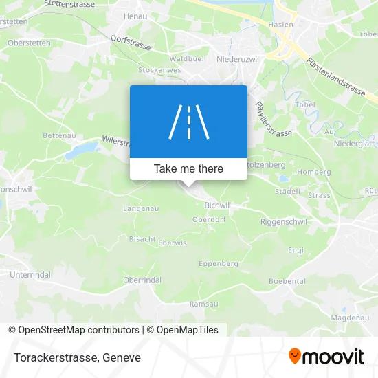Torackerstrasse map