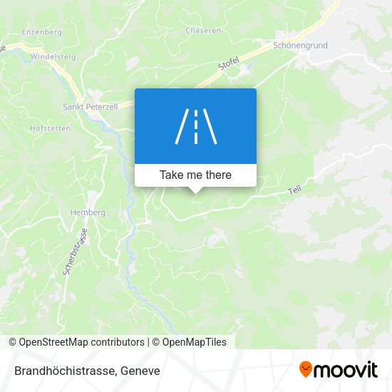Brandhöchistrasse map
