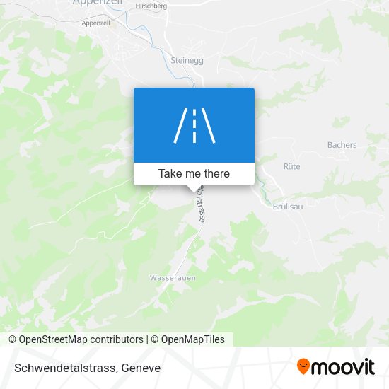 Schwendetalstrass map